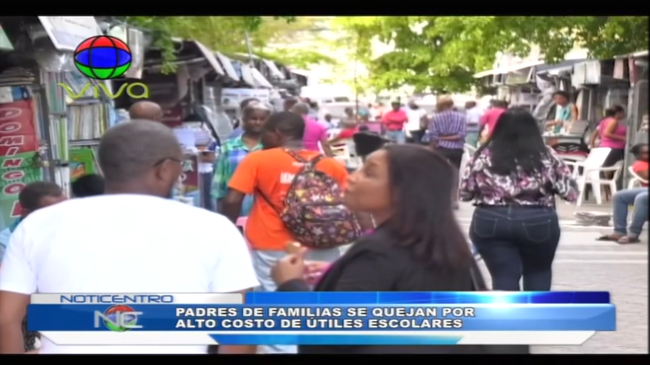 Padres De Familia Se Quejan Por Alto Costo De Útiles Escolares