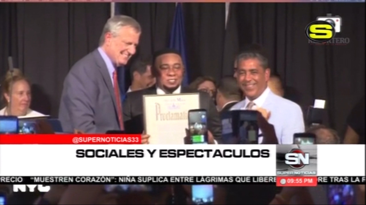 Anthony Santos Fue Reconocido Por El Alcalde De Nueva York, Por Sus Más De 30 Años De Carrera Musical