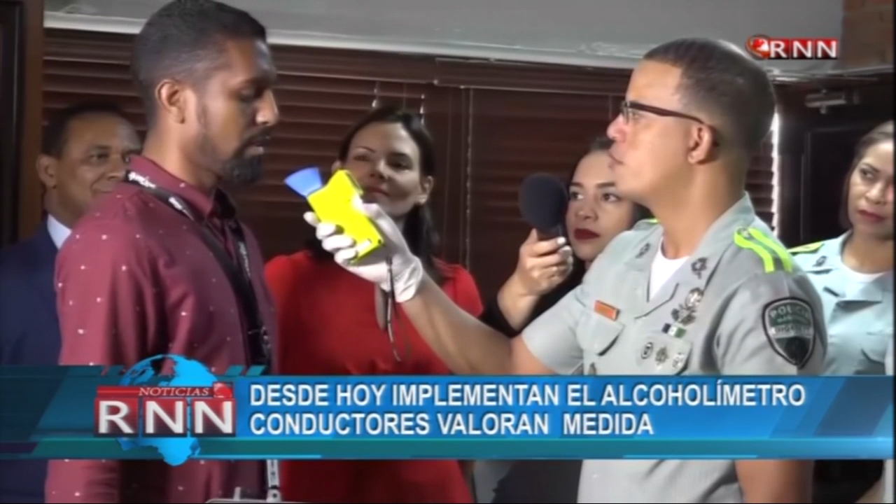 Desde Hoy Implementan El Alcoholímetro