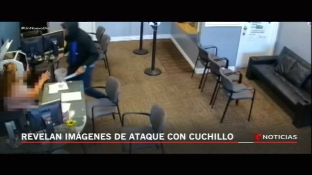Revelan Imágenes De Uno De Los Ataques Con Cuchillo Que Realizó Un Hombre En Varias Horas