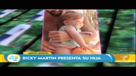 Ricky Martin Presenta Su Hija