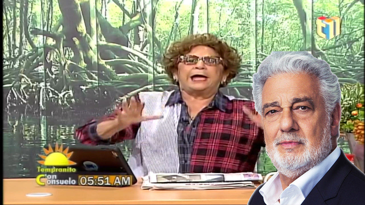 Consuelo Se Riega Por La Acusación De Acoso Sexual Contra  Plácido Domingo