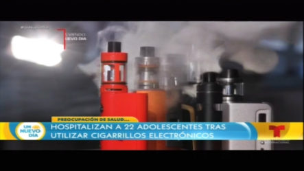 Hospitalizan A 22 Adolescentes Tras Utilizar Cigarrillos Electrónic