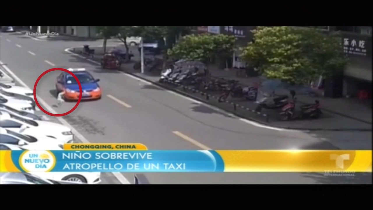 Niño Sobrevive Al Atropello De Un Taxi