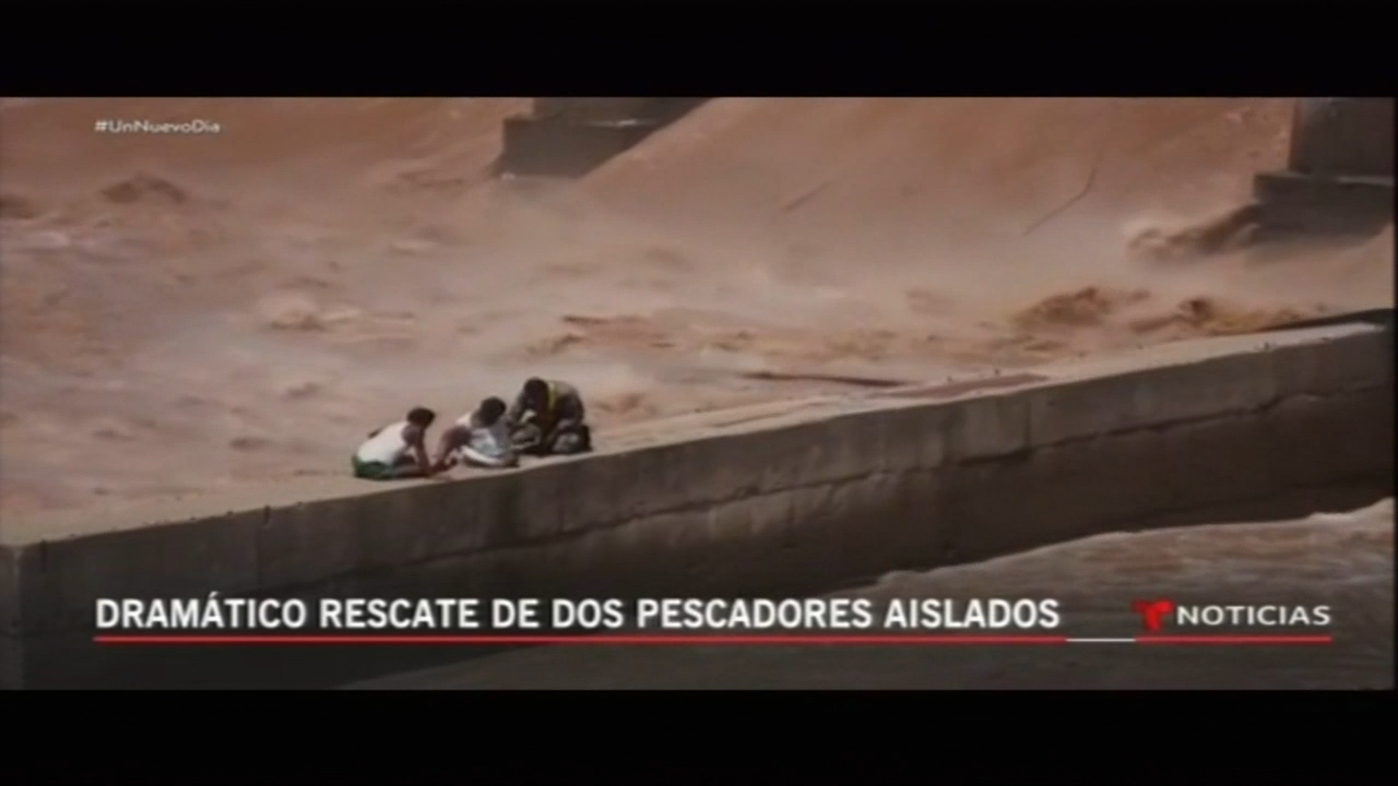 Dramático Rescate A Pescadores En La India