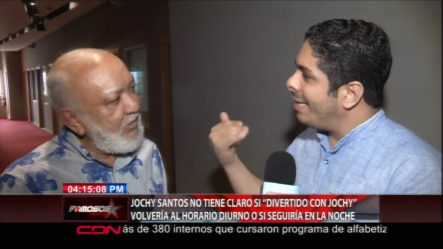Jochy Santos Aclara Todo Sobre El Lío Con Telemicro