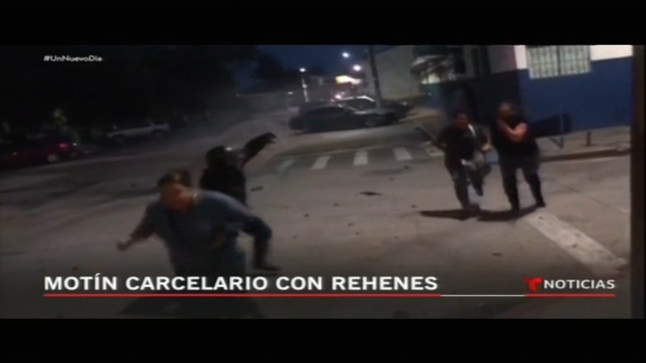 Motin Carcelario Con Rehenes