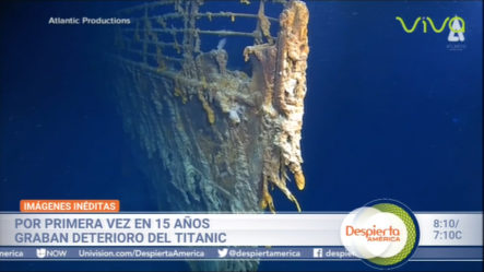 “Imágenes Inéditas” Por Primera Vez En 15 Años Graban Deterioro Del Titanic