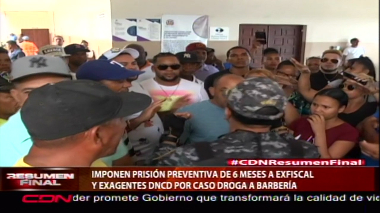 Imponen Prisión Preventiva De 6 Meses A Exfiscal Y Exigentes Que Pusieron Droga En La Barbería