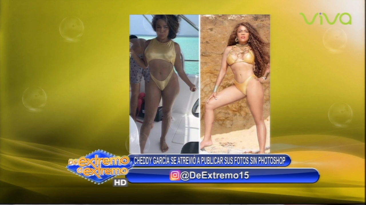 Cheddy García Se Atrevió A Publicar Fotos Sin Photoshop