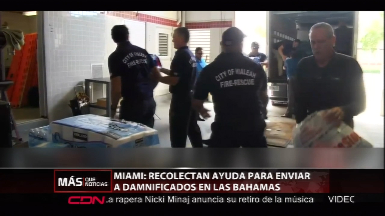 En Miami Recolectan Ayuda Para Enviar A Damnificados En La Bahamas