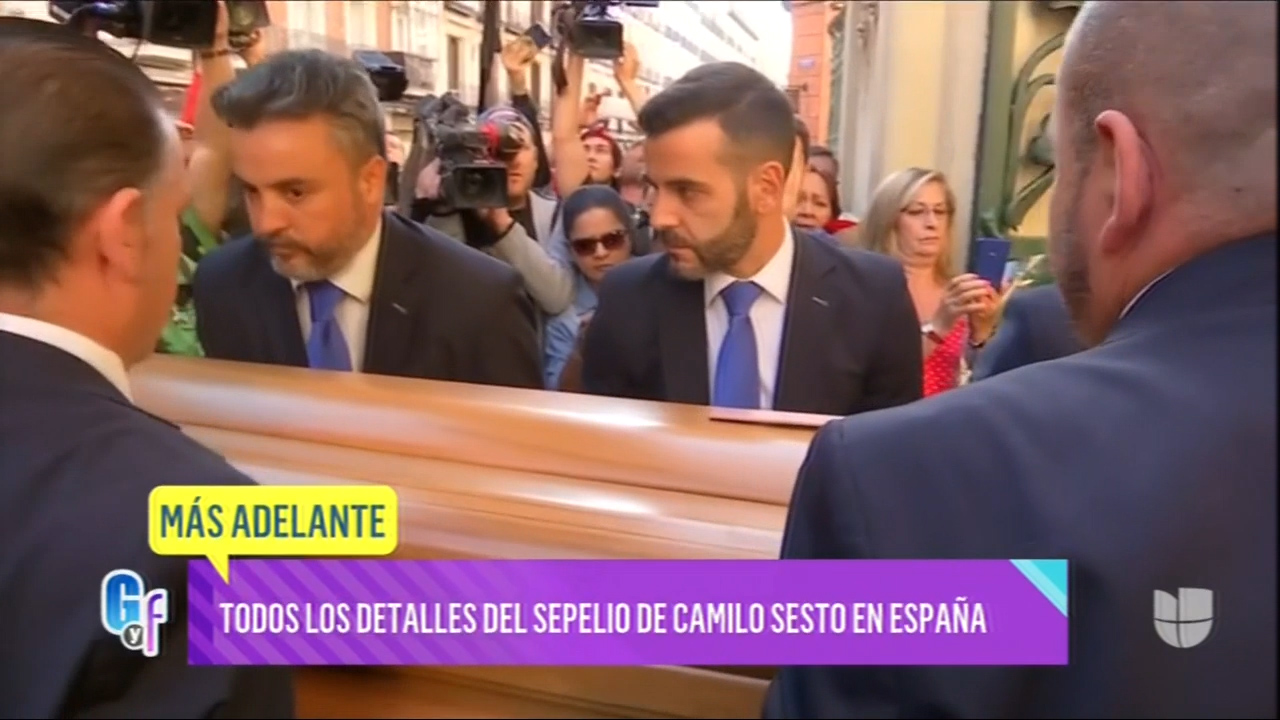 Todos Los Detalles Del Sepelio De Camilo Sesto