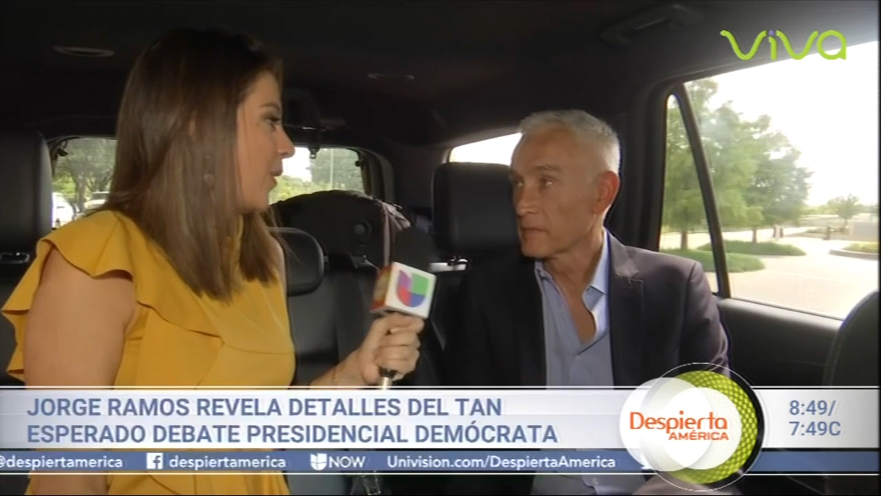 Jorge Ramos Revela Detalles Del Tan Esperado Debate Presidencial Demócrata