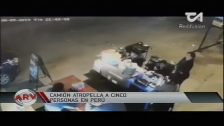 ​Un Camión Atropella A 5 Personas En Perú, Nadie Murió​ Sólo Heridos Graves