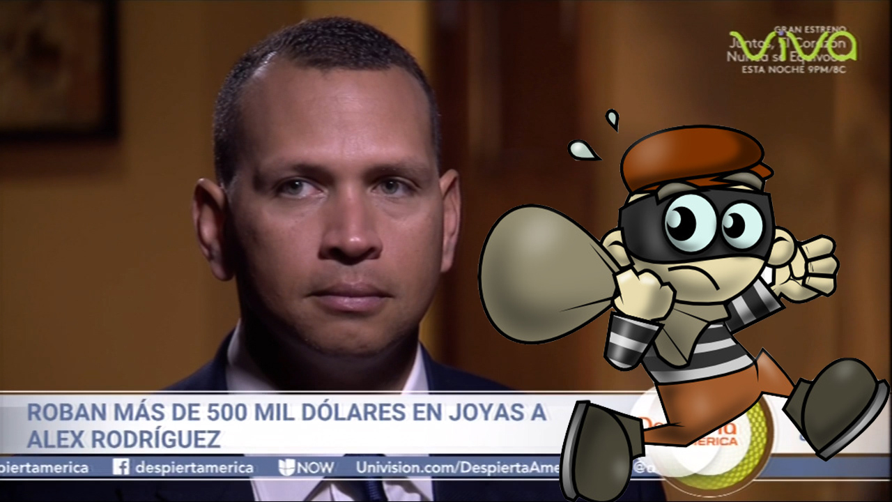 Roban Más De 500 Mil Dólares En Joyas A Alex Rodríguez