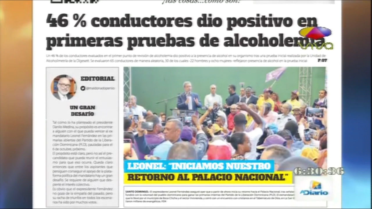 Las Principales Informaciones De Los Periódicos En El Dia De Hoy 14 De Agosto Del Año 2019