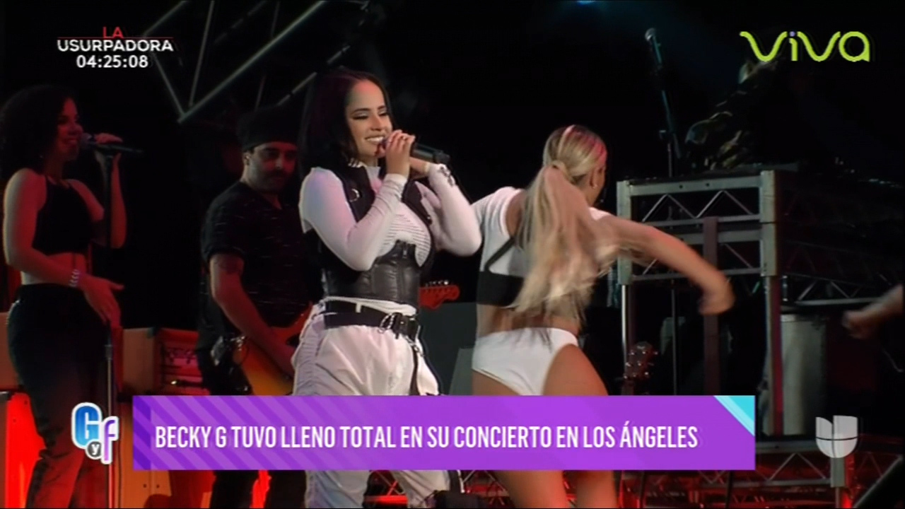 Becky G Tuvo Un Lleno Total En Su Concierto En Los Ángeles