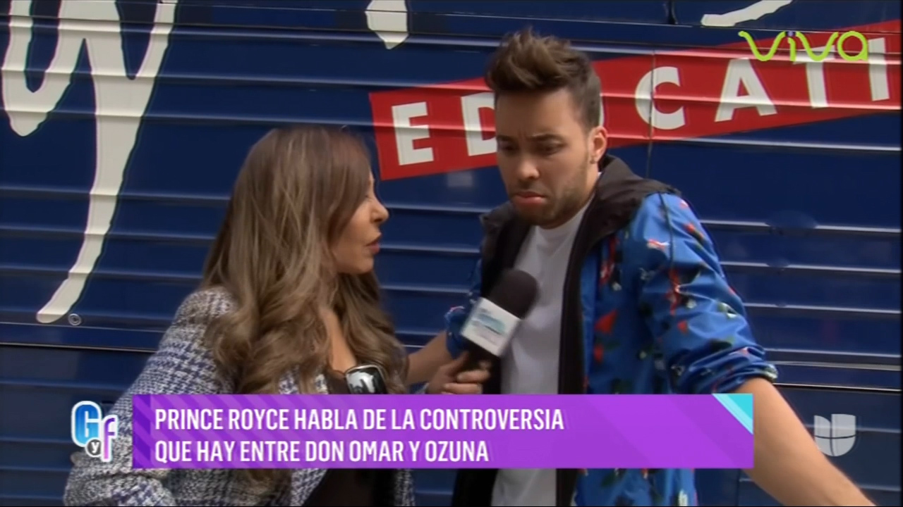 Prince Royce Habla Sobre La Controversia Que Hay Entre Don Omar Y Ozuna