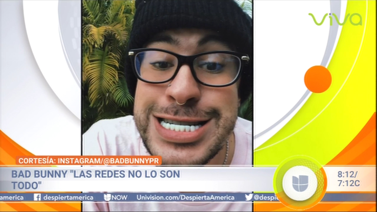 Bad Bunny “Las Redes No Lo Son Todo”