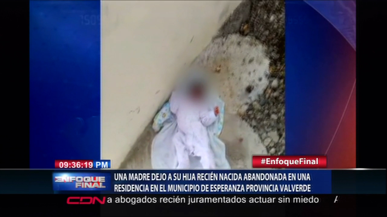 Mujer Deja Abandonada Recién Nacida