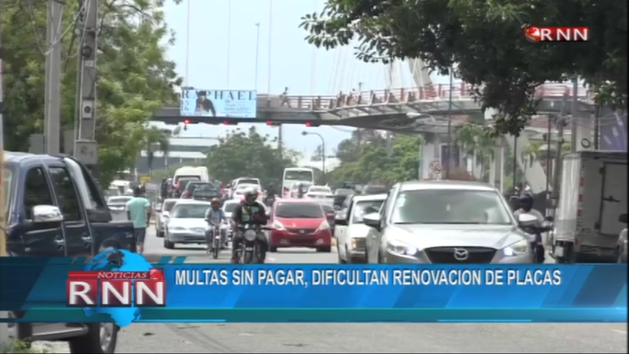 Multas Sin Pagar Dificultan Renovación De Placa