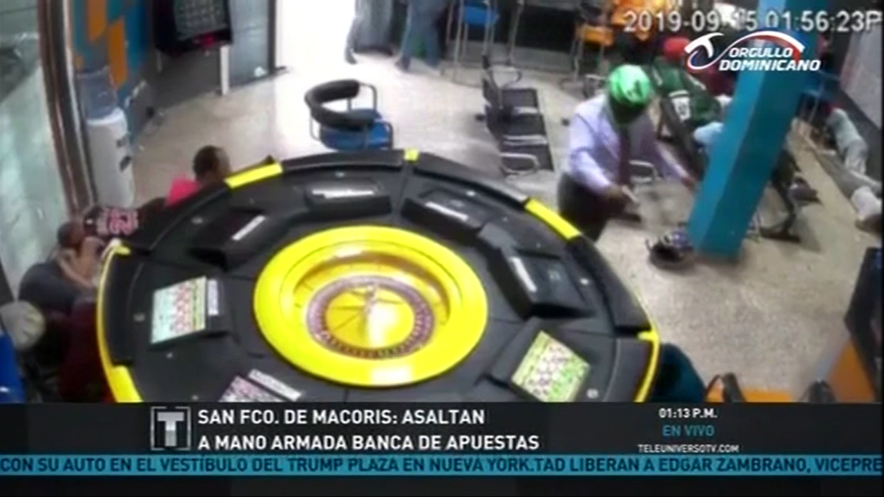 En SFM Asaltan A Mano Armada Una Banca De Apuestas A Plena Luz Del Día