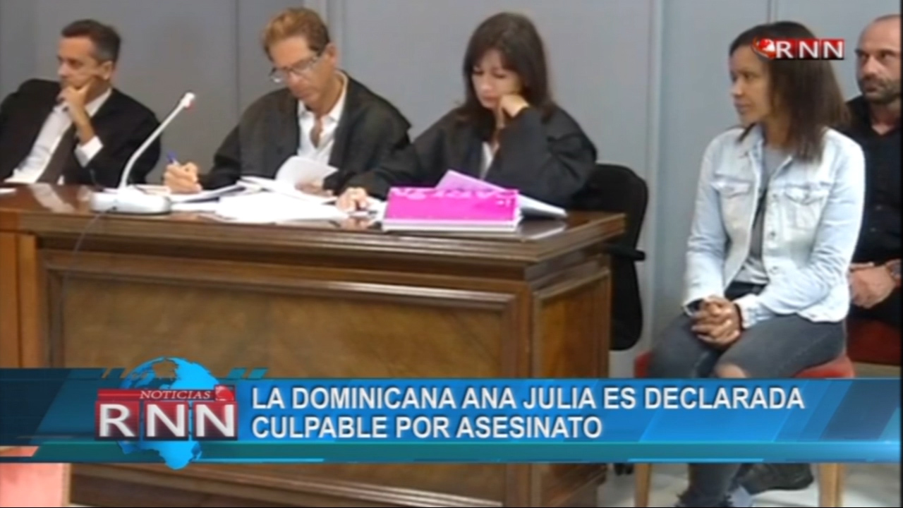 La Dominicana Ana Julia Es Declarada Culpable Por Asesinato
