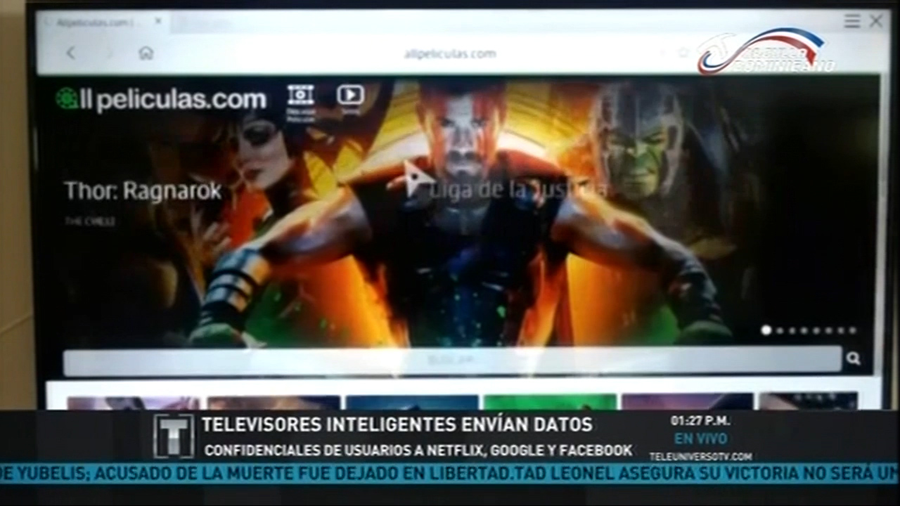 Televisores Inteligentes Envían Datos Confidenciales De Usuarios A Netflix, Google Y Facebook