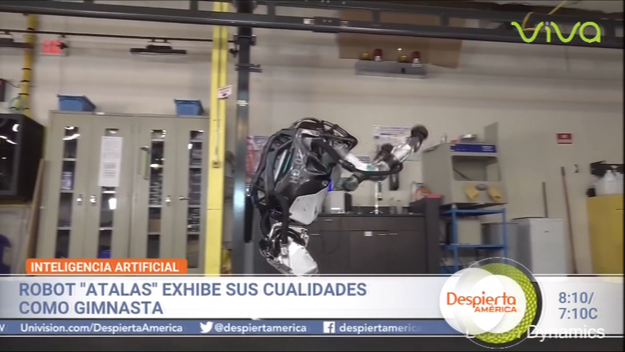 “Inteligencia Artificial” Robot “Atalas” Exhibe Sus Cualidades Como Gimnasta
