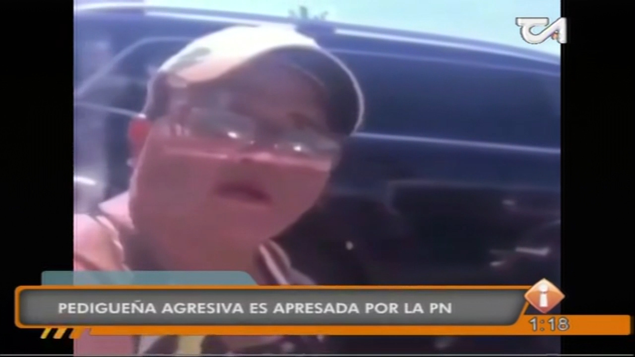 Apresan Mujer Que Pedía  En Los Semáforos De Forma Agresiva