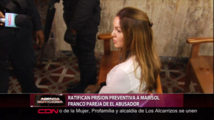 Ratifican Prisión Preventiva A Marisol Franco Pareja De El Abusador