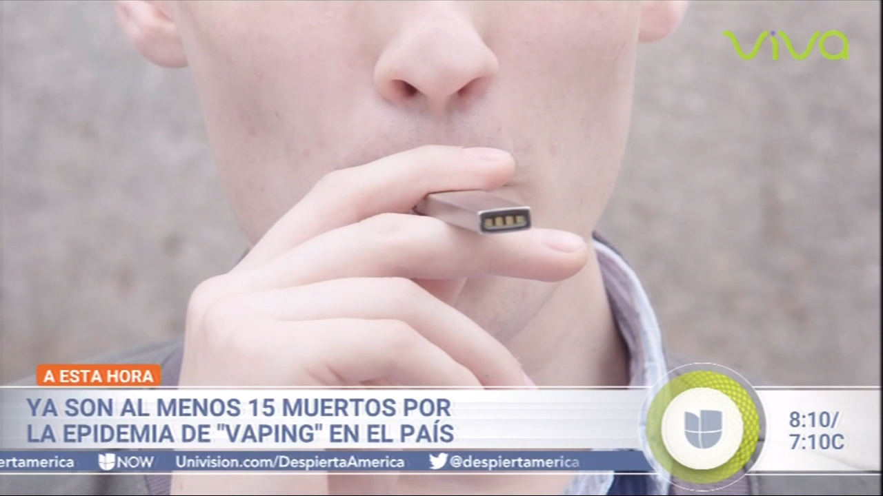 “A Esta Hora” Ya Son 15 Muertos Por La Epidemia De “Vaping” En El País