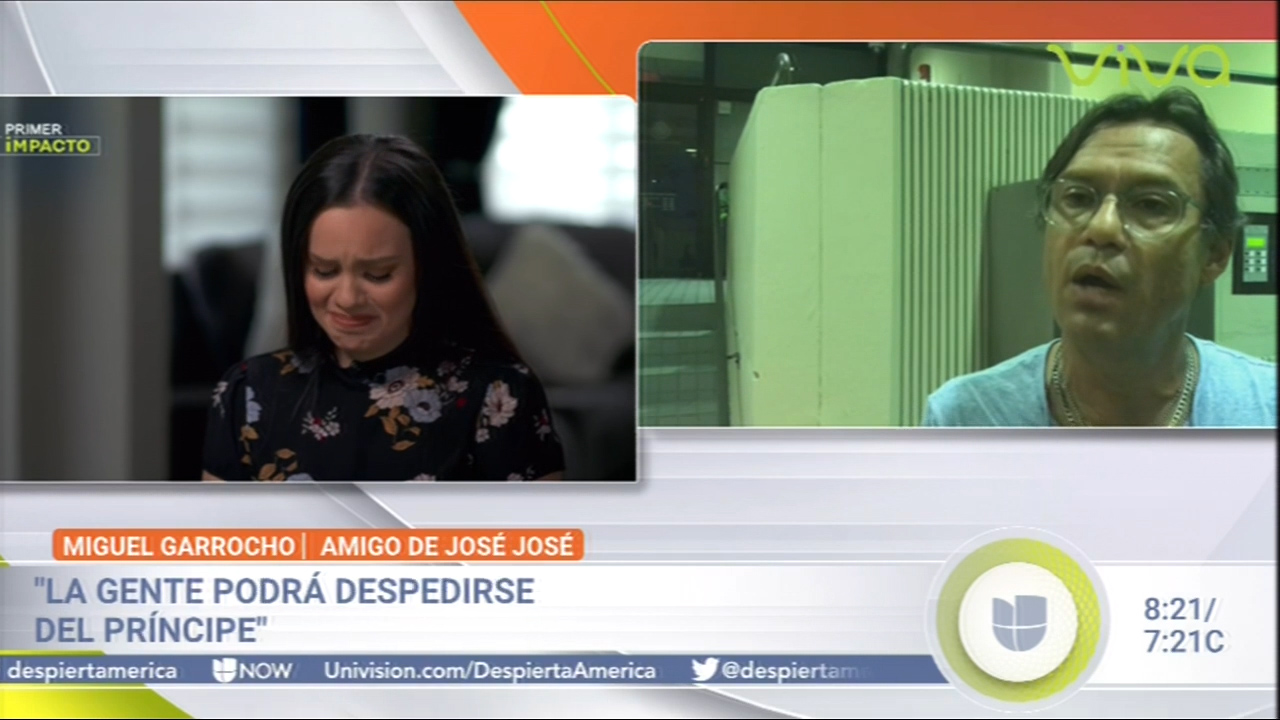 Miguel Garrocho, Amigo De José José Afirma Que Habrán Dos Ceremonias Para Despedir A “El Principe” En Miami Y México