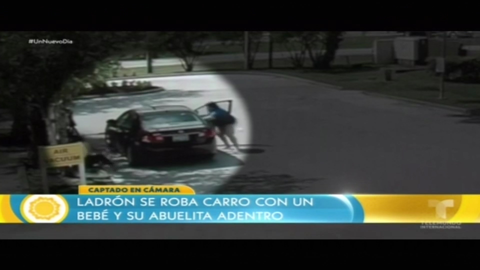 Ladrón Se Roba Un Carro Con Un Bebé Y Su Abuelita Adentro