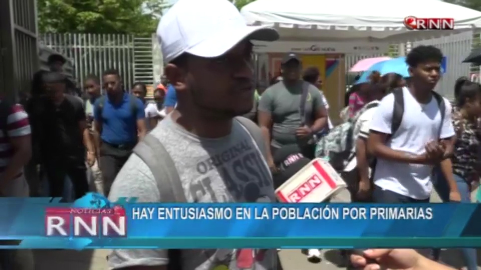 Hay Entusiasmo En La Población Por Primarias