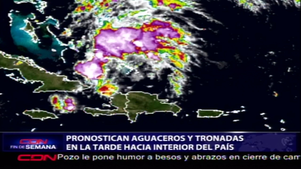 Pronostican Aguaceros Y Tronadas En La Tarde Hacia El Interior Del País