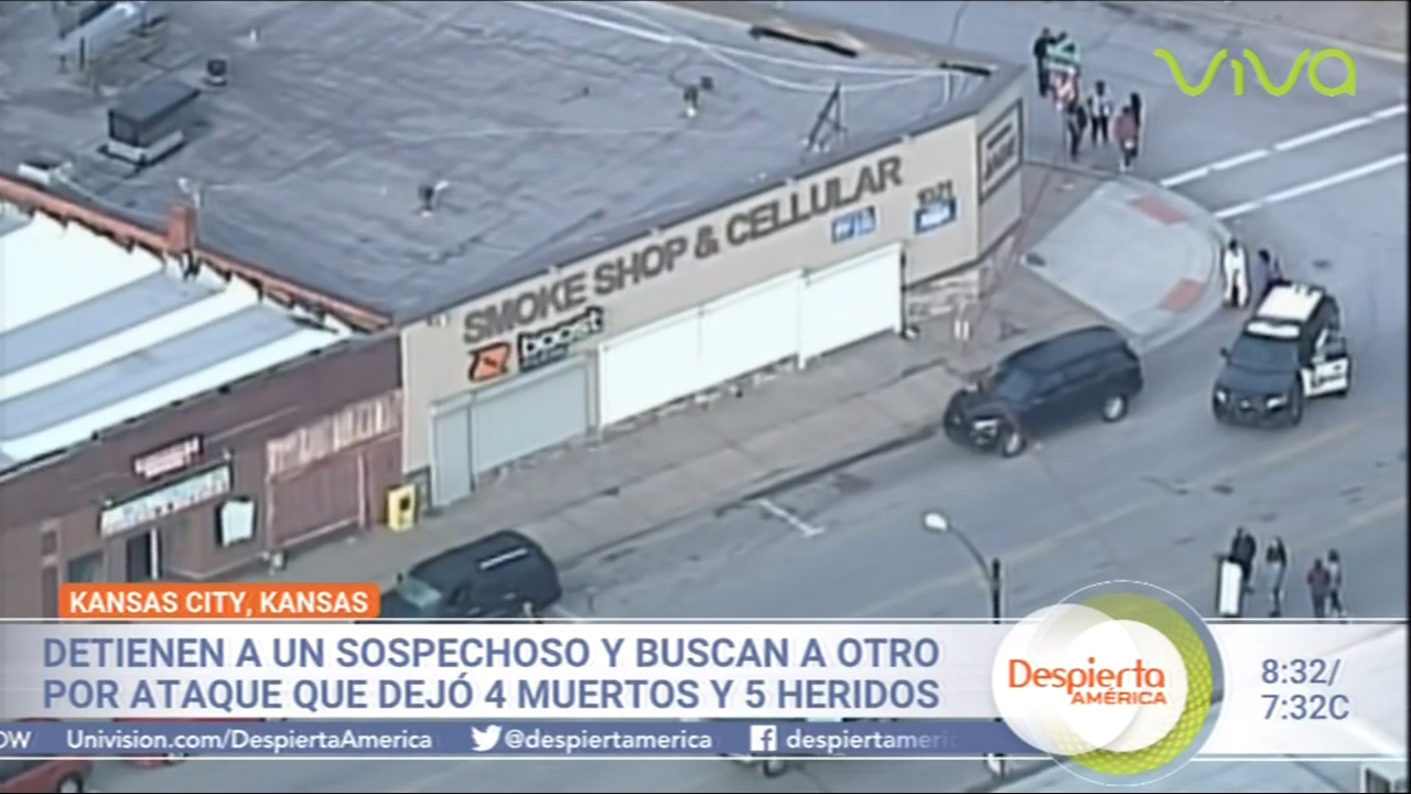 Kansas City, Kansas- Detienen A Un Sospechoso Y Buscan A Otro Por Ataque Que Dejó 4 Muertos Y 5 Heridos