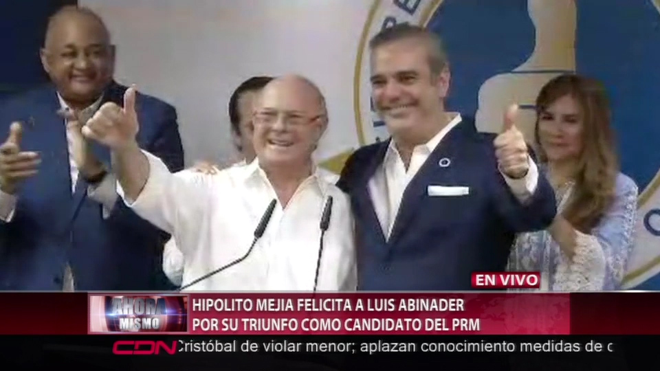 Palabras De Hipolito Mejía Tras Derrota En Las Primarias