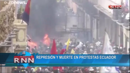 Represión Y Muerte En Protestas Ecuador