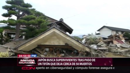 Japon Busca Supervivientes Tras Paso De Un Tifón Que Deja Cerca De 50 Muertos