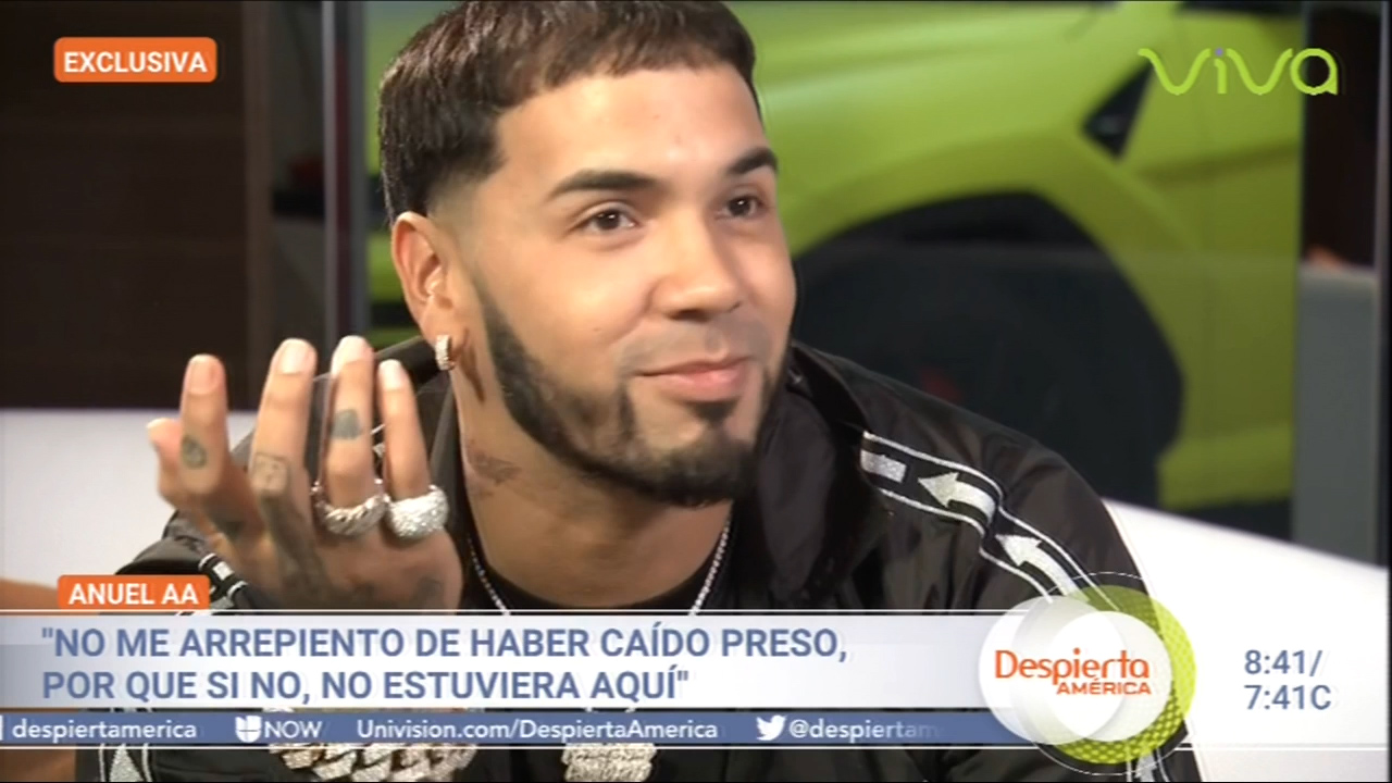 “Exclusiva” Anuel AA Dice Que No Se Arrepiente De Haber Caído Preso, En Despierta América