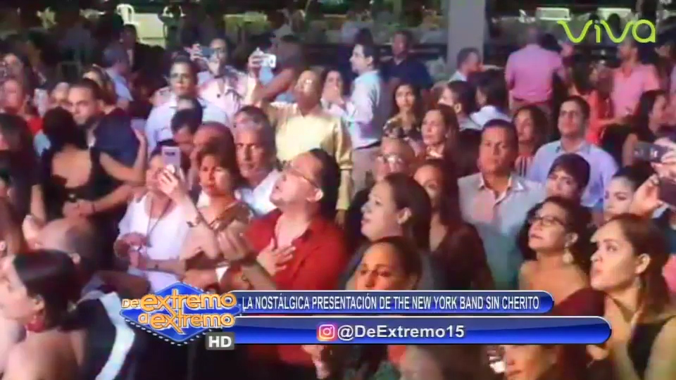 La Nostálgica Presentación De The New York Band Sin Cherito