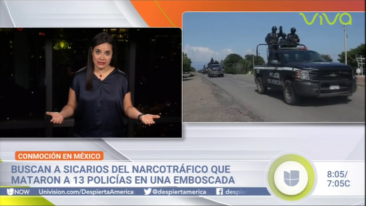 “Conmoción En México” Buscan A Sicario Del Narcotráfico Que Mataron A 13 Policías En Una Emboscada