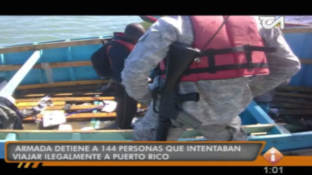 Armada Dominicana Detiene 144 Personas Que Intentaban Irse En Yola