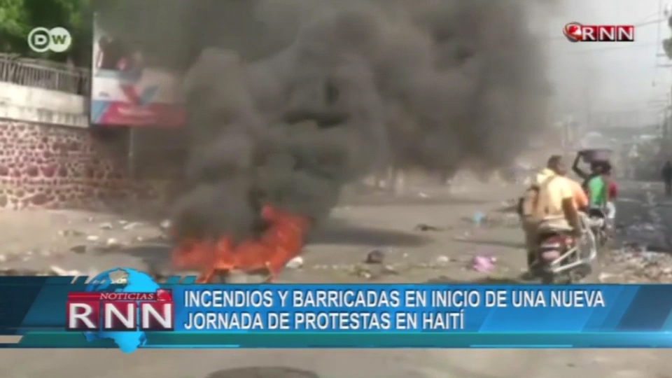 Incendios Y Barricadas En Inicio De Una Nueva Jornada En Haiti