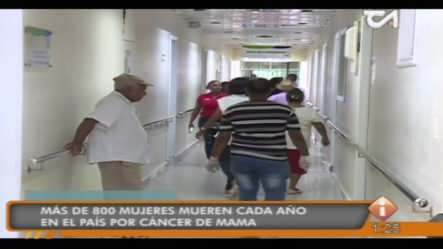 Más De 800 Mujeres Mueren Cada Año En El País Por Cáncer De Mama