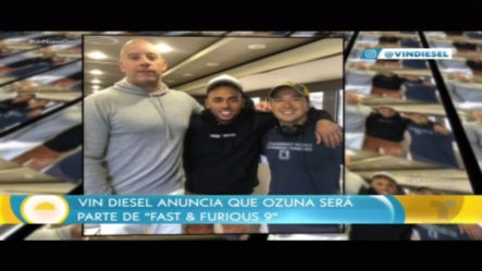 Vin Diesel Anuncia Que Ozuna Será Parte De Fast & Furious 9