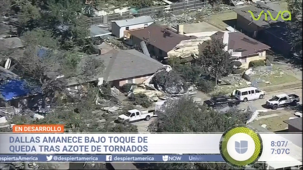 Dallas, Texas Impactada Por Al Menos 9 Tornados En 24 Horas