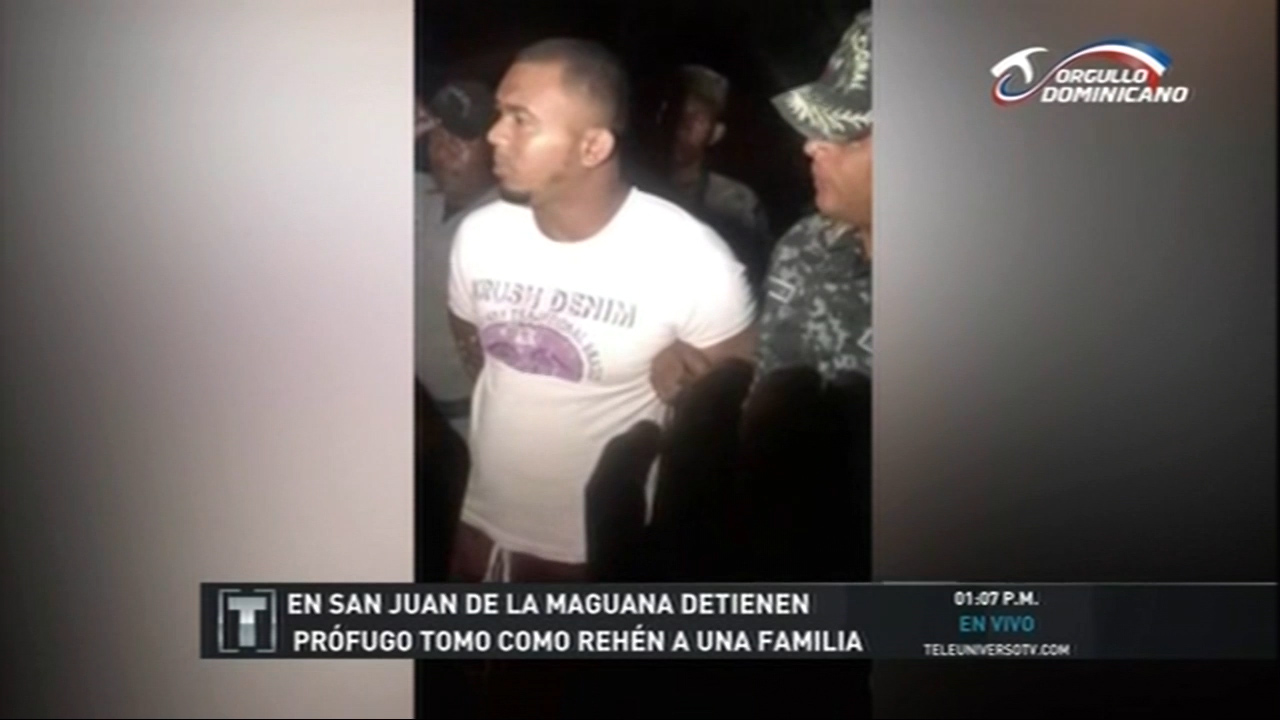 Esto Fue Lo Que Dijo El Recluso Que Tomó Como rehén Una Familia 