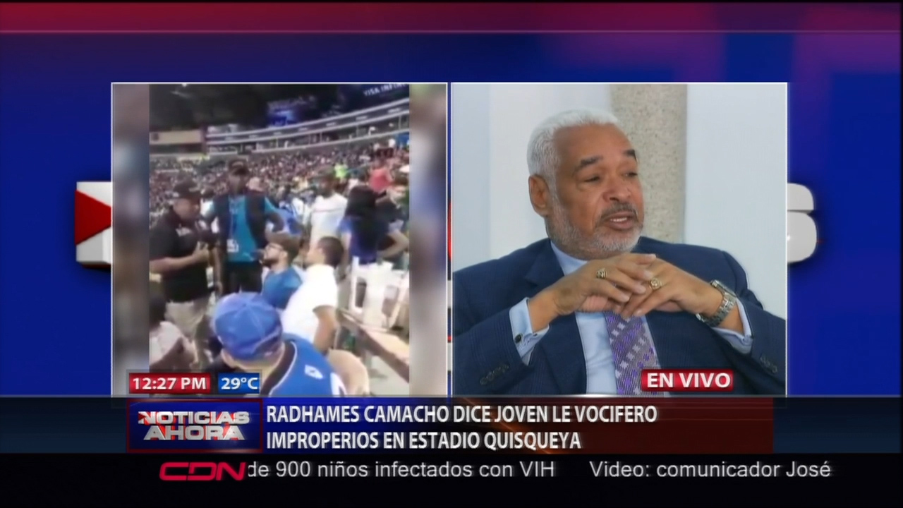 Presidente De La Cámara De Diputados Ofrece Detalles Sobre El Incidente En El Estadio Quisqueya